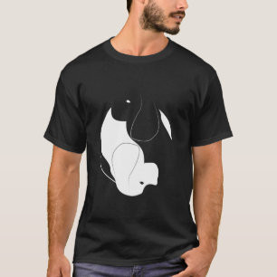 Camiseta Yin Yang Cocker Spaniel Símbolo divertido de perro