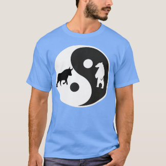 Camiseta Yin Yang con cotización en el mercado de valores d