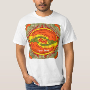 Camiseta yin yang de Pimiento picante