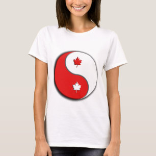 Camiseta yin yang del canuck