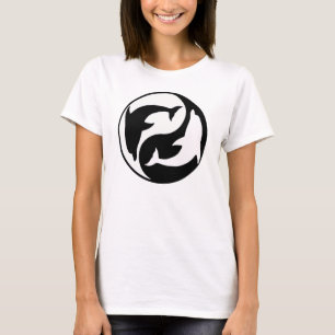 Camiseta Yin Yang Dolphin T-Shirt