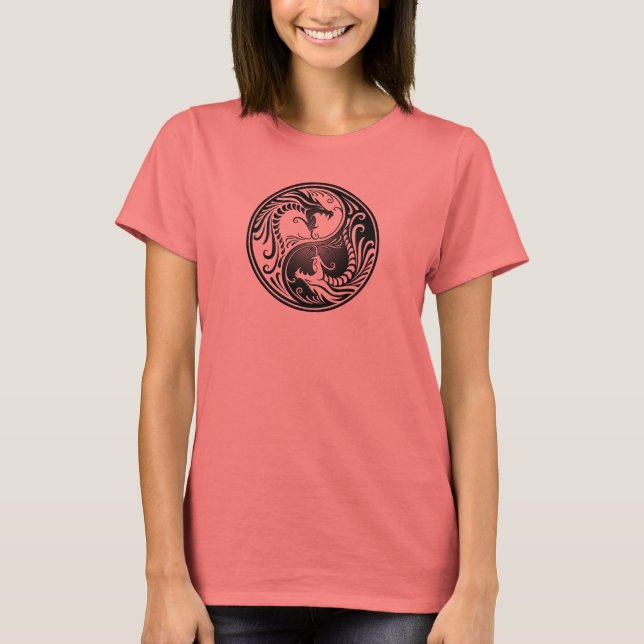 Camiseta Yin Yang Dragons (Anverso)