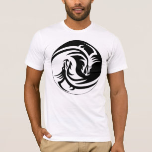 Camiseta Yin Yang Dragons