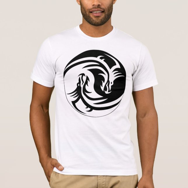 Camiseta Yin Yang Dragons (Anverso)