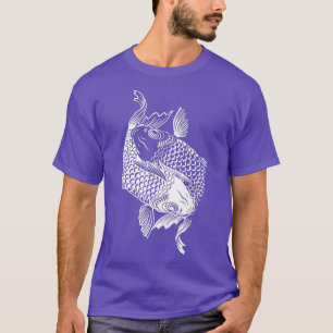 Camiseta Yin Yang Fish Koi Fish