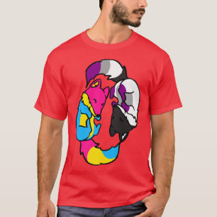 Camiseta Yin Yang Foes Demipanseual Flag Premium 