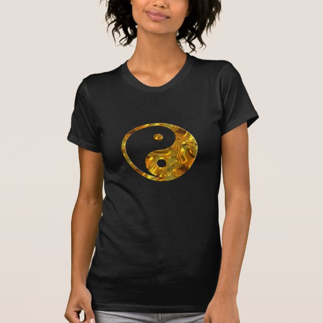 Camiseta Yin & Yang GOLD (Anverso)