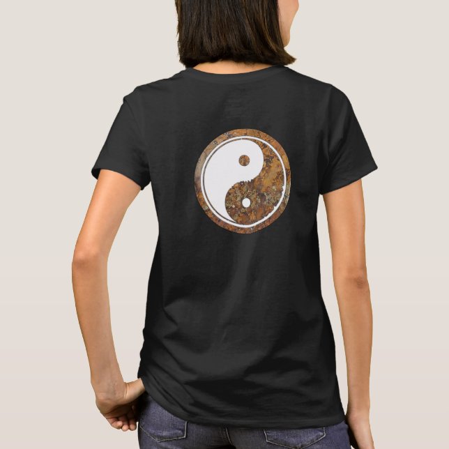 Camiseta Yin Yang hablando de cañones, Nuevo México (Reverso)