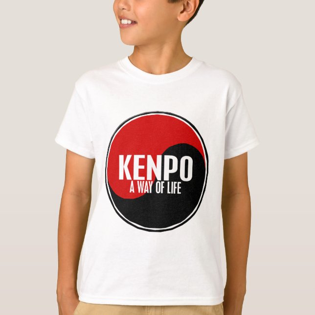 Camiseta Yin Yang Kenpo (Anverso)
