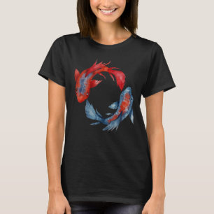 Camiseta Yin Yang Koi Fish