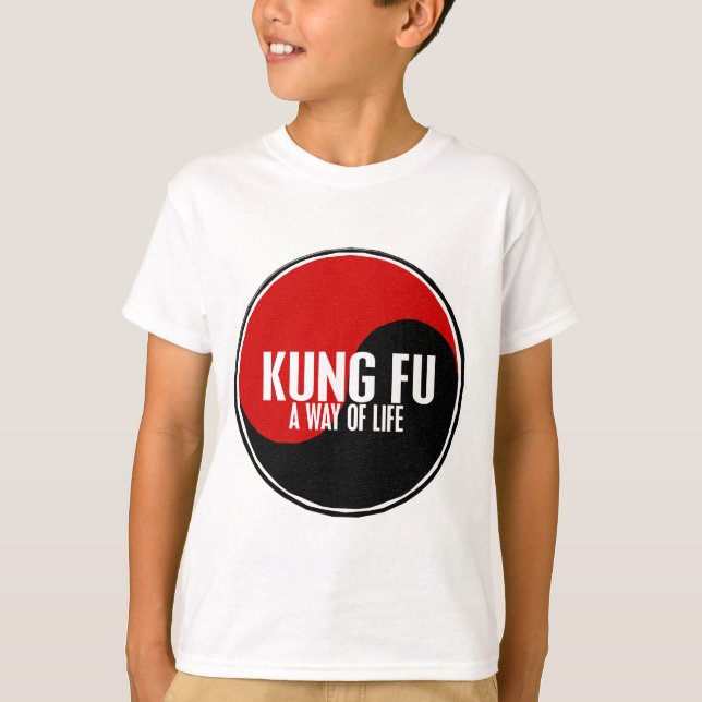 Camiseta Yin Yang Kung Fu 1 (Anverso)