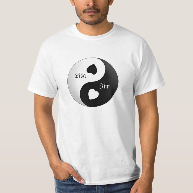 Camiseta Yin Yang Love Shirt (Anverso)