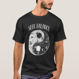 Camiseta Yin Yang Mandala busca equilibrar la vergüenza de