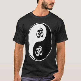Camiseta Yin Yang Om Pranava Yoga Namaste Budista Zhen