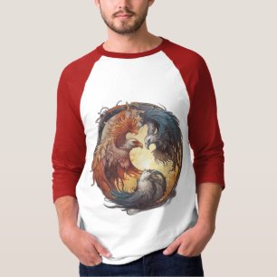 Camiseta Yin Yang Phoenix - Renacimiento a través del equil