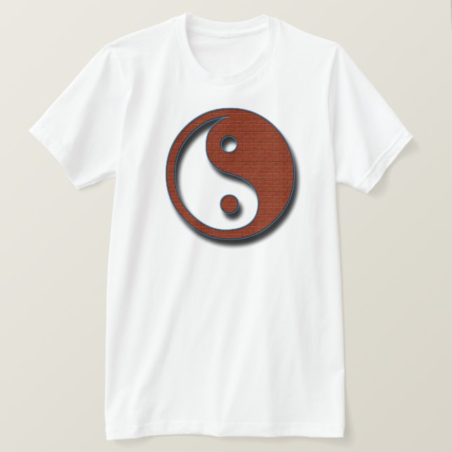Camiseta Yin Yang por Shirley Taylor (Anverso del diseño)