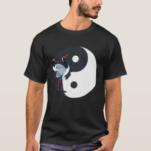 Camiseta Yin Yang Qi Gong Blanco chino