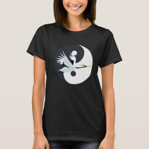Camiseta Yin Yang Qi Gong Blanco chino