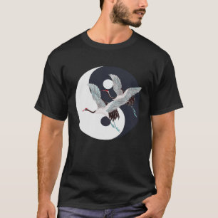 Camiseta Yin Yang Qi Gong Blanco chino