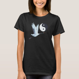 Camiseta Yin Yang Qi Gong Blanco chino