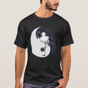 Camiseta Yin Yang Qi Gong Blanco chino
