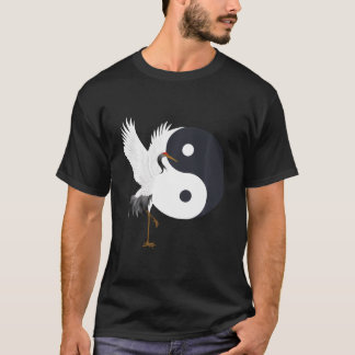 Camiseta Yin Yang Qi Gong Blanco chino
