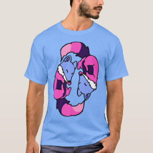 Camiseta Yin Yang se opone al orgullo omnisexual