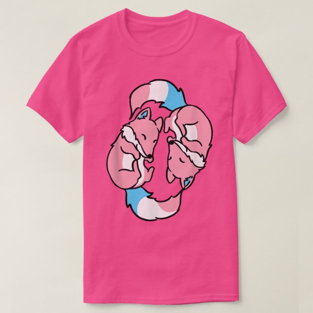 Camiseta Yin Yang se opone al orgullo trans (Diseño del anverso)