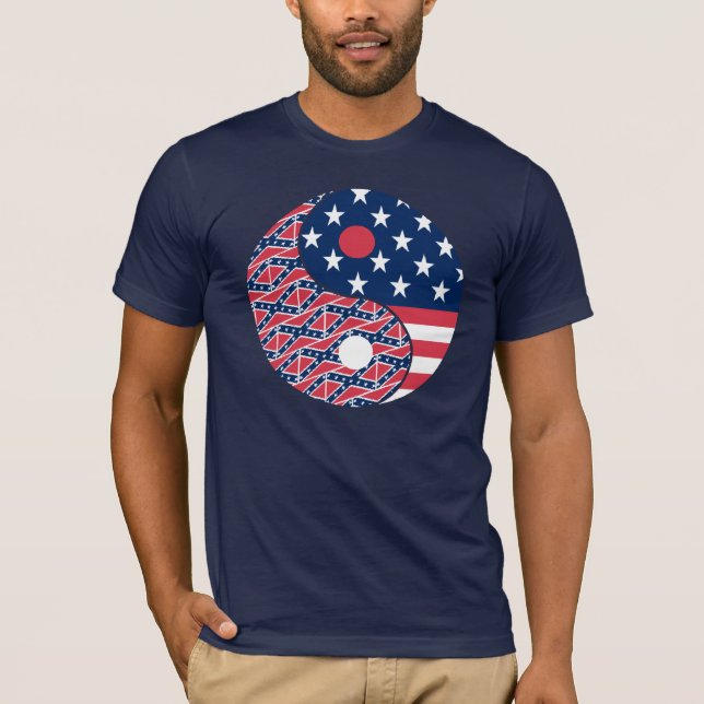 Camiseta Yin Yang Shirt estadounidense (Anverso)
