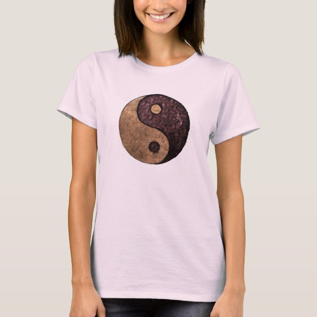 Camiseta Yin Yang - símbolo de la ji del Tai (Anverso)