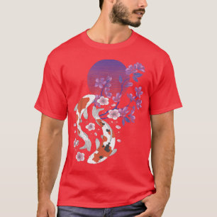Camiseta Yin Yang Spring Cherry Blossom Flo