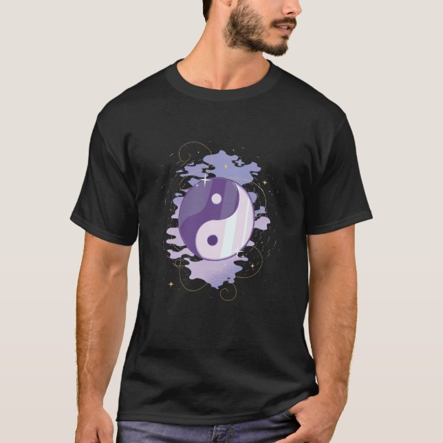 Camiseta Yin Yang Symbol Mystic Balancing Spiritual Symboli (Anverso)