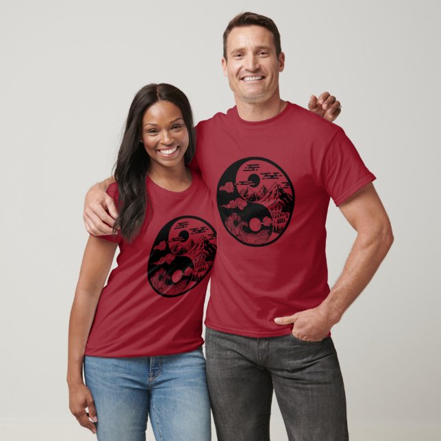 Camiseta Yin Yang T Shirt (Unisexo)