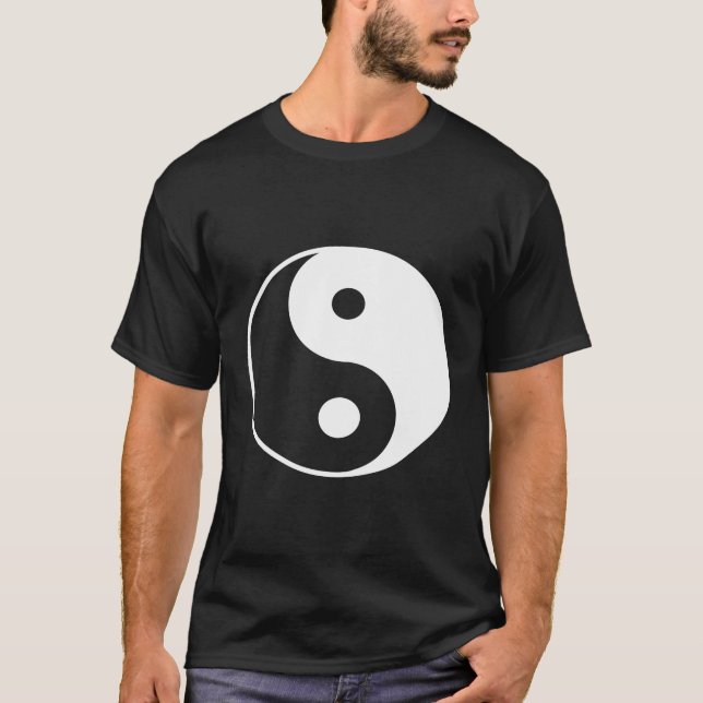 Camiseta Yin Yang White (Anverso)