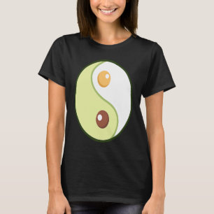 Camiseta Ying Yang Aguacate Ketogenic Sobrepeso dietético K