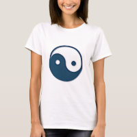 Ying Yang Blue Design 1