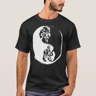 Camiseta Ying Yang Bonsai Tree Retro Planta Retro Budista J