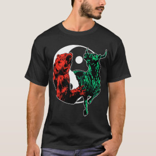 Camiseta Ying Yang, El Oso De Tormenta En El Mercado De Val