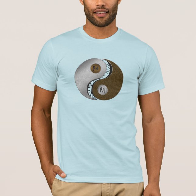 Camiseta Ying Yang en Tensión (WS) (Anverso)