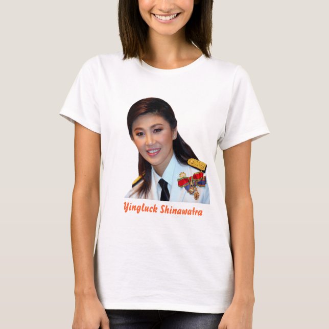 Camiseta Yingluck Shinawatra (Anverso)