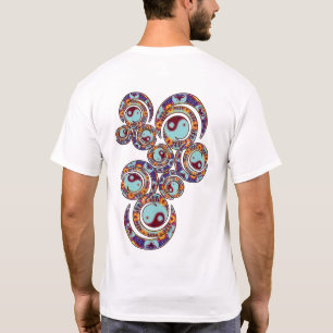 Camiseta YinYang Marble Swirls Shirt