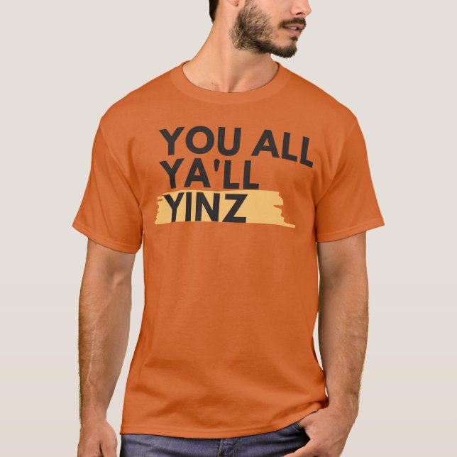 Camiseta Yinz vintage (Anverso)
