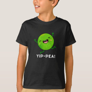 Camiseta Yip-pea Happy Pea Pun Dark BG
