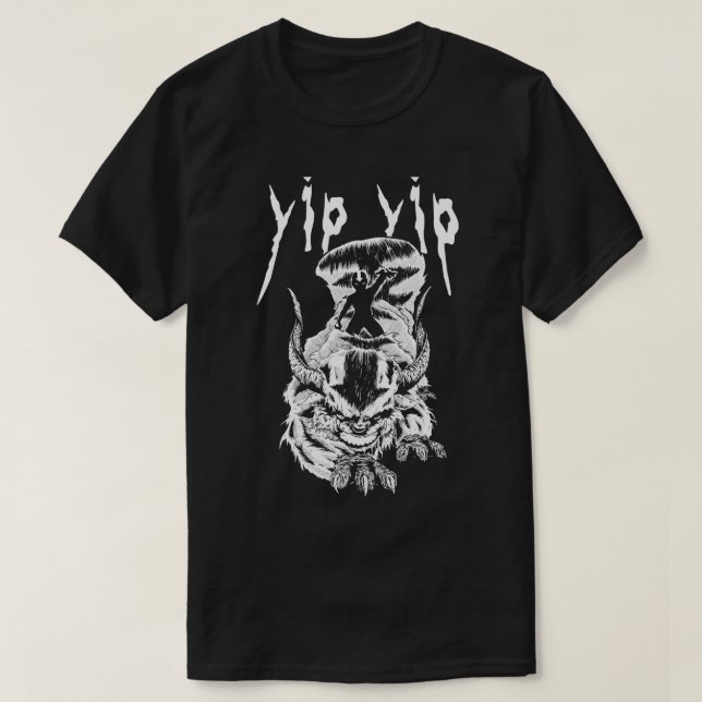 Camiseta yip yip 1 (Diseño del anverso)