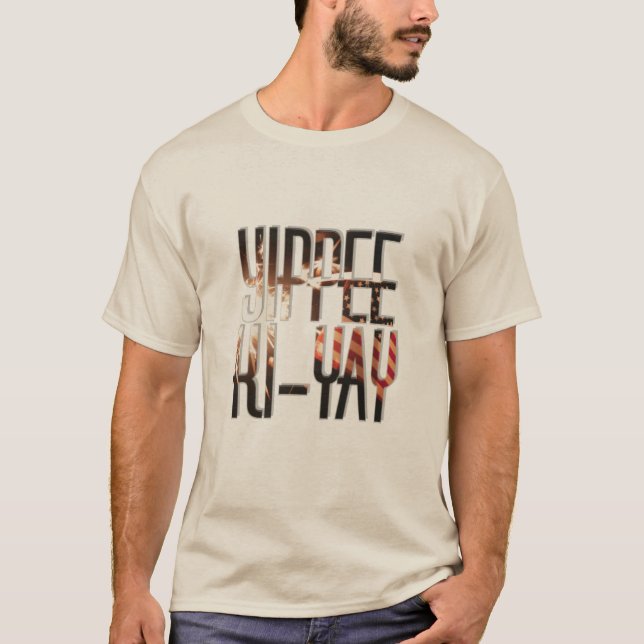 Camiseta Yippee Ki-yay (Anverso)