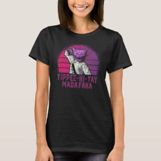 Camiseta Yippee Ki Yay Madafaka Gato