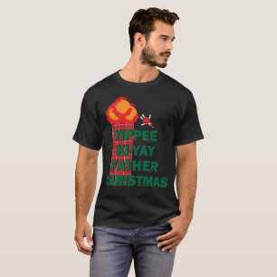 Camiseta Yippee Ki-Yay Padre Navidad