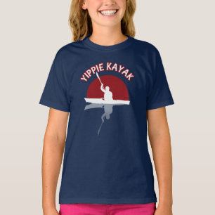 Camiseta Yippie Kayak - Cita divertida de Kayaker