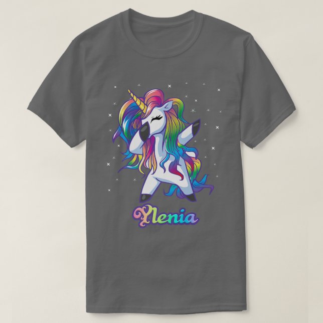 Camiseta YLENIA Unicorn Regalos Para Chicas Regalos De Cump (Diseño del anverso)