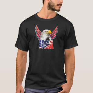 Camiseta Ylh Acts Usa Eagle Patriotic Eagle Freedom Eagle R